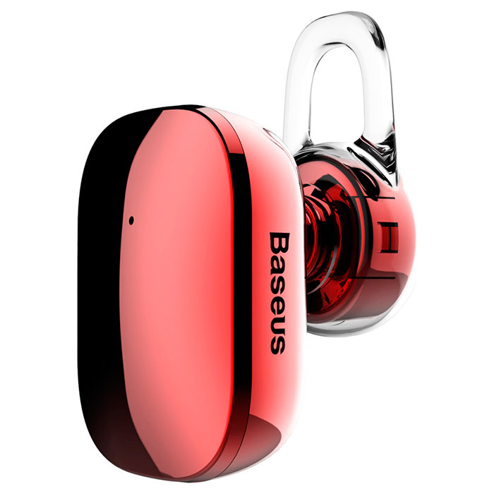 Bluetooth гарнитура BASEUS Encok Mini A02 Red (NGA02-09)