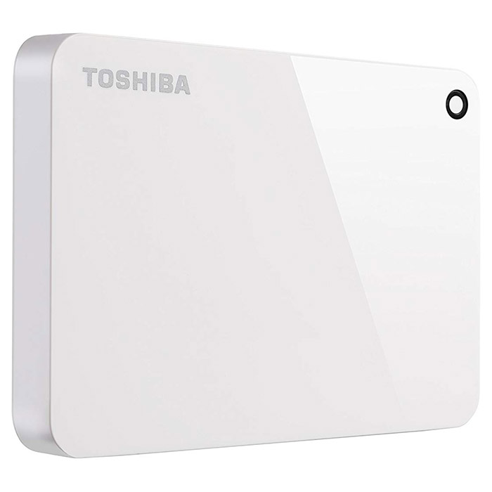 Портативный жёсткий диск TOSHIBA Canvio Advance 2TB USB3.0 White (HDTC920EW3AA)