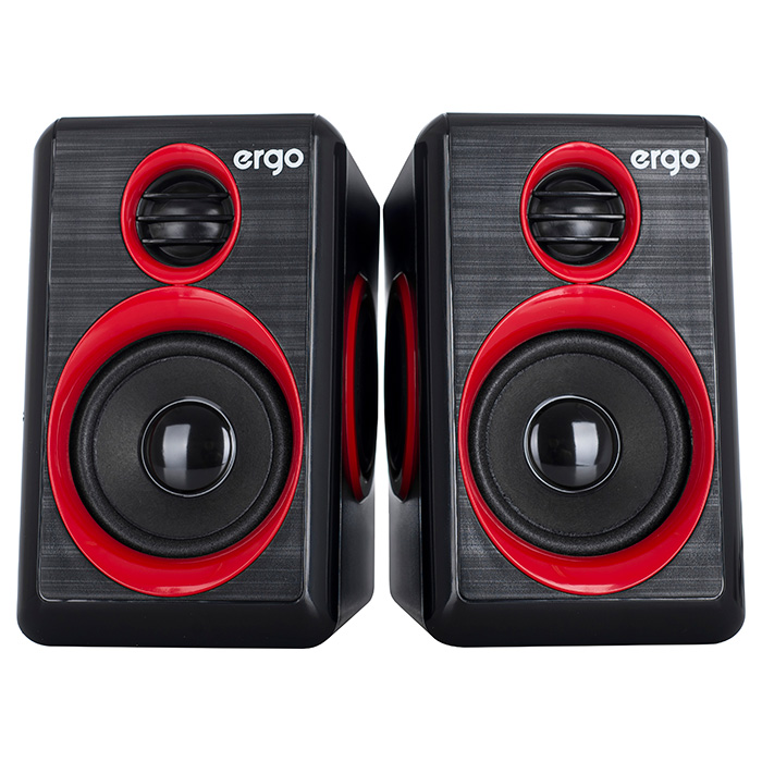 Акустична система ERGO S-165 Red/Black