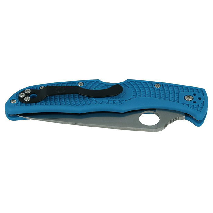 Складной нож SPYDERCO Endura 4 Flat Ground Blue (C10FPBL)