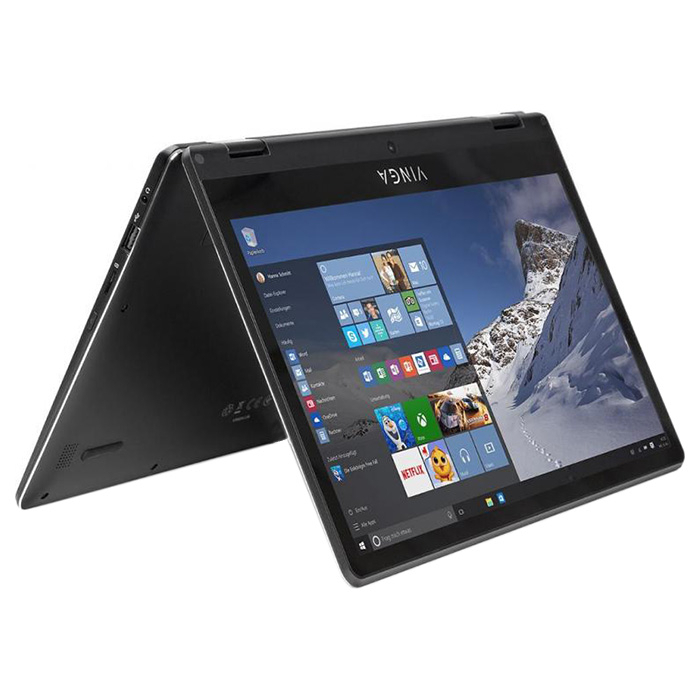 Ноутбук VINGA Twizzle J116 Black (J116-C404120B)