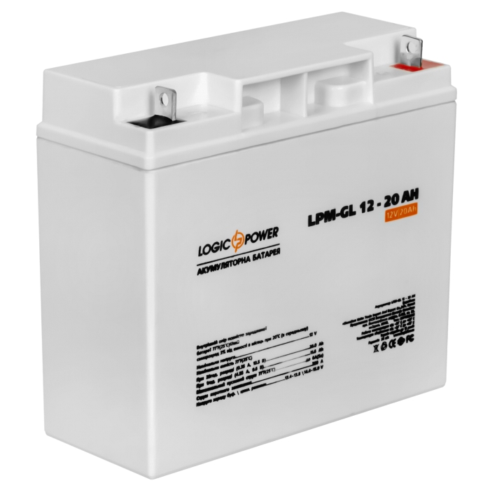 Аккумуляторная батарея LOGICPOWER LPM-GL 12 - 20 AH (12В, 20Ач) (LP5214)