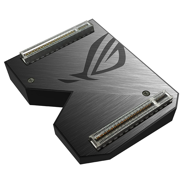Міст для відеокарт ASUS ROG GeForce RTX NVLink RGB 4-slot (90YV0C50-M0NA00)