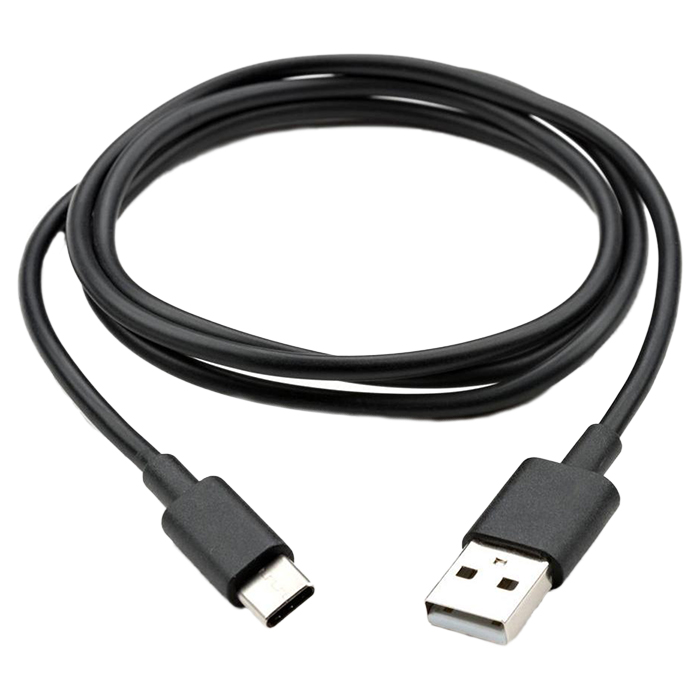 Кабель VINGA USB 2.0 AM/CM PVC Black 1м (VCPDCTC1BK)