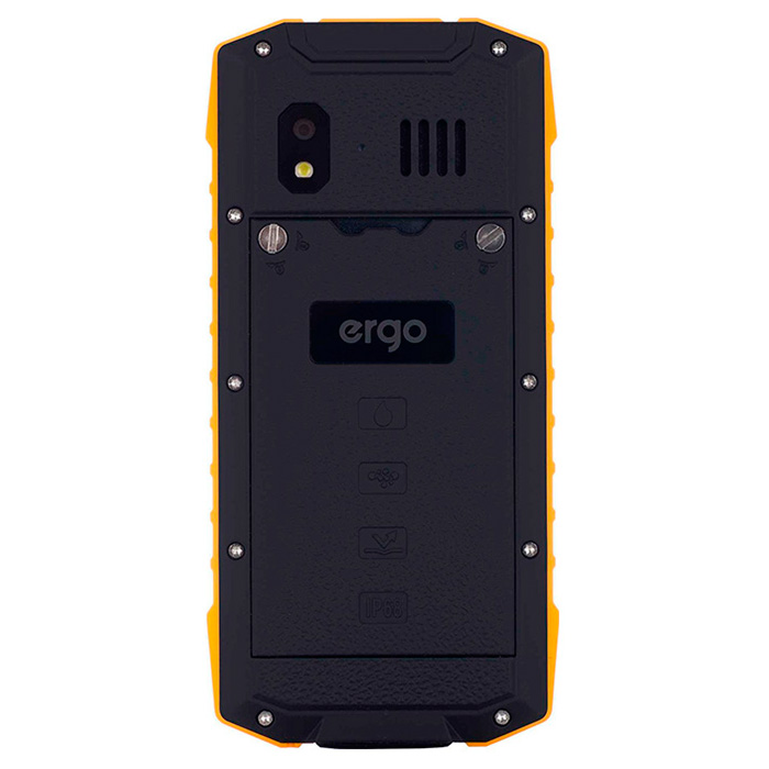 Мобільний телефон ERGO F245 Strength Yellow/Black