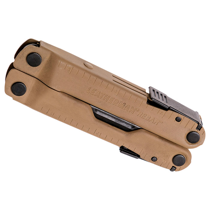 Мультитул LEATHERMAN Rebar Coyote Tan Nylon Sheath (832406)