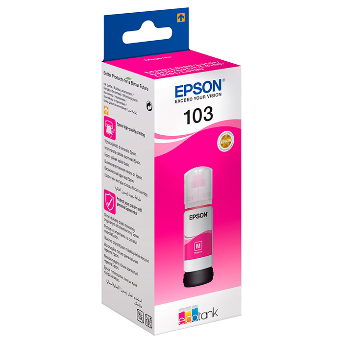 Контейнер с чернилами EPSON 103 Magenta (C13T00S34A)