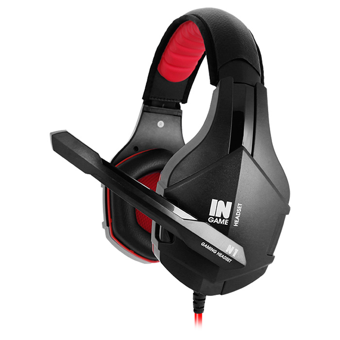 Навушники геймерскі GEMIX N1 Black/Red