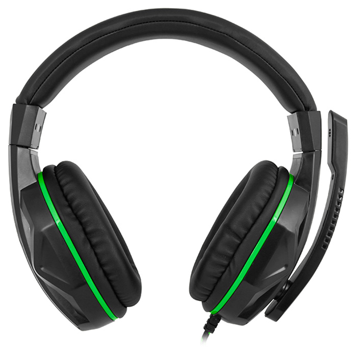 Наушники геймерские GEMIX N2 Black/Green