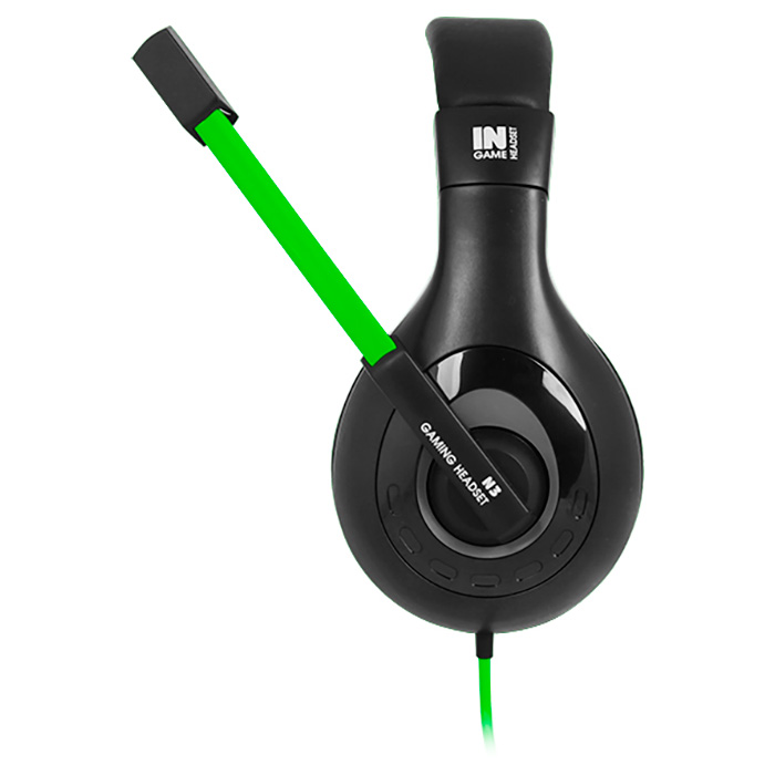 Навушники геймерскі GEMIX N3 Black/Green