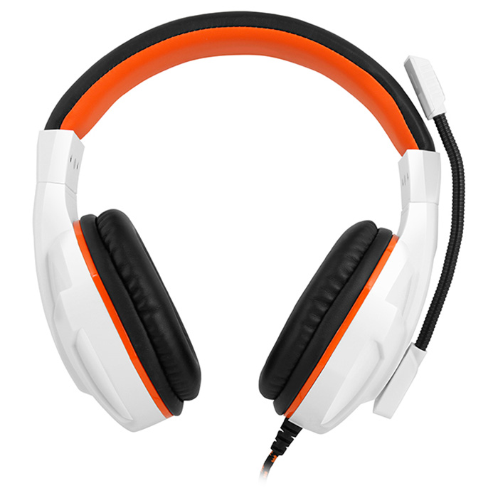Навушники геймерскі GEMIX N20 White/Black/Orange
