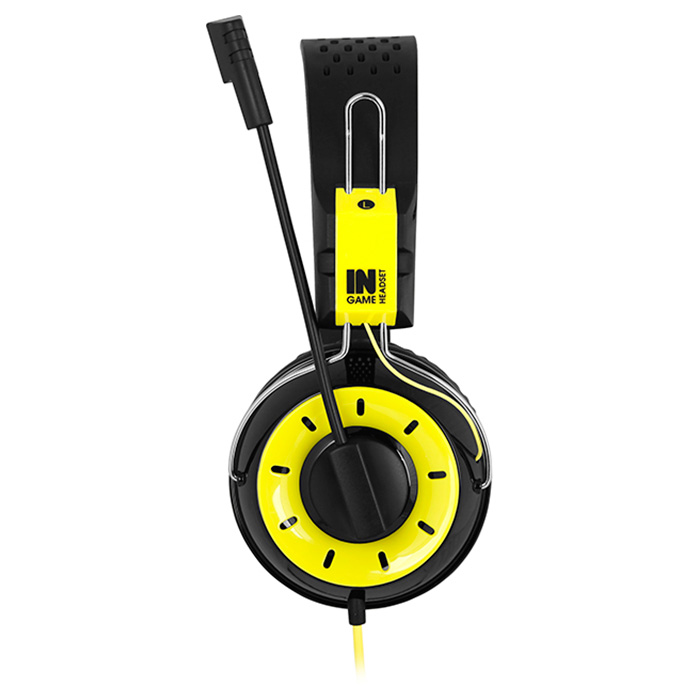 Навушники геймерскі GEMIX N4 Black/Yellow
