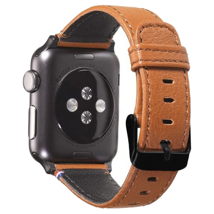 Ремешок DECODED Nappa Leather Band для Apple Watch 38/40мм Brown (D5AW38SP1BN)