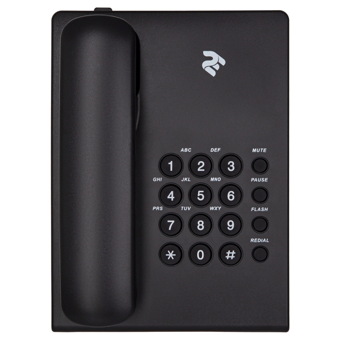 Проводной телефон 2E AP-210 Black