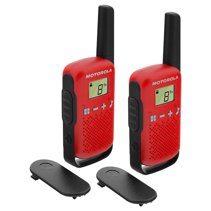 Набор раций MOTOROLA Talkabout T42 Red 2-pack (B4P00811RDKMAW)