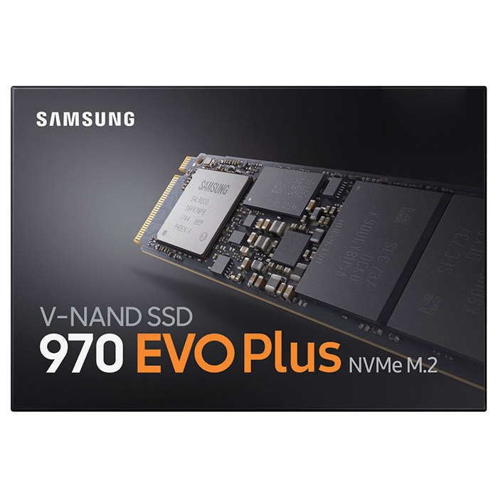 SSD диск SAMSUNG 970 EVO Plus 500GB M.2 NVMe (MZ-V7S500BW)