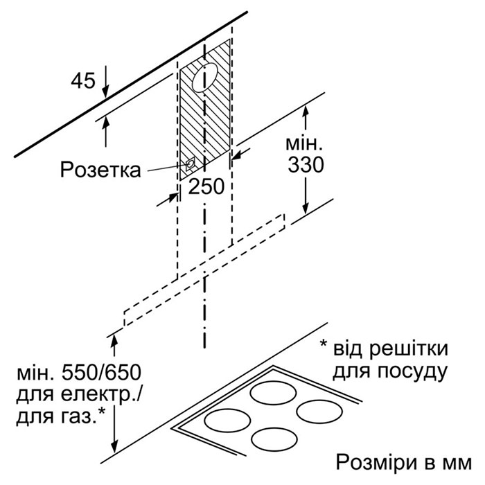 Вытяжка SIEMENS iQ300 LC66BHM50