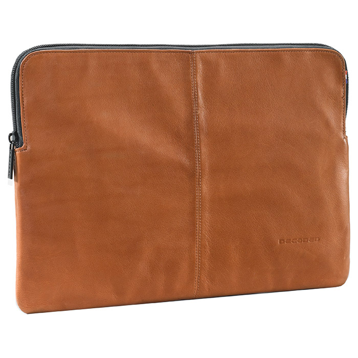 Чехол для ноутбука 12" DECODED Leather Slim Sleeve для MacBook 12" Brown (D4SS12BN)