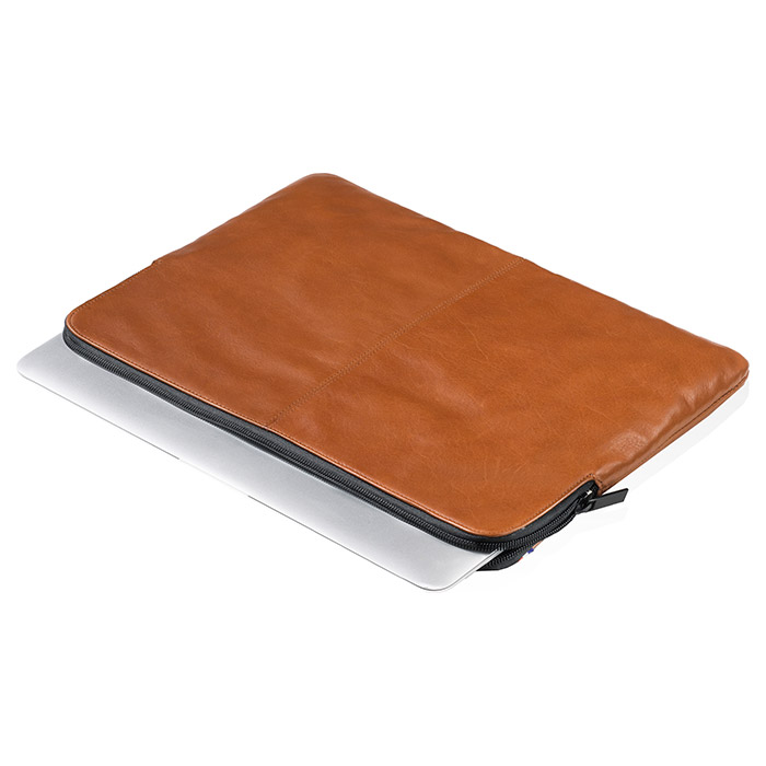Чехол для ноутбука 12" DECODED Leather Slim Sleeve для MacBook 12" Brown (D4SS12BN)