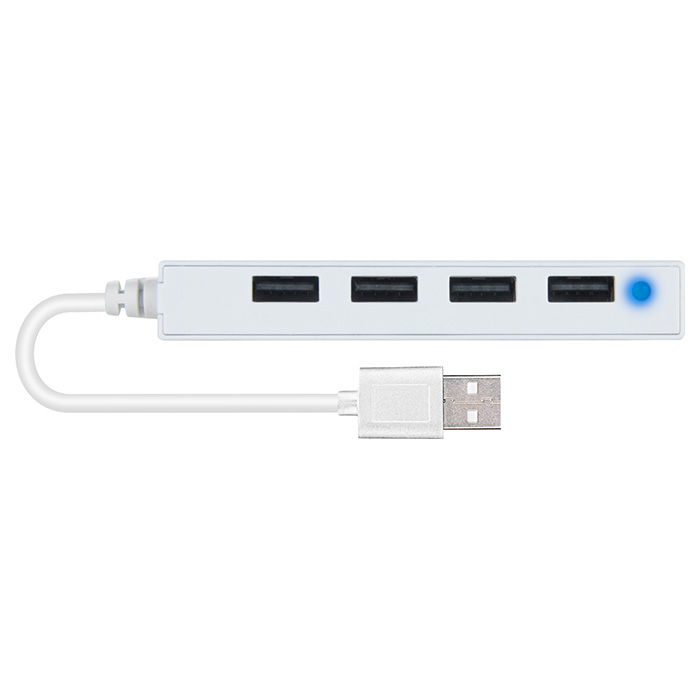 USB хаб SPEEDLINK Snappy Slim USB 2.0 Passive White (SL-140000-WE)