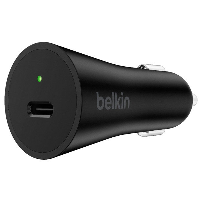 Автомобильное зарядное устройство BELKIN Boost Up USB-C Car Charger (F7U071BTBLK)