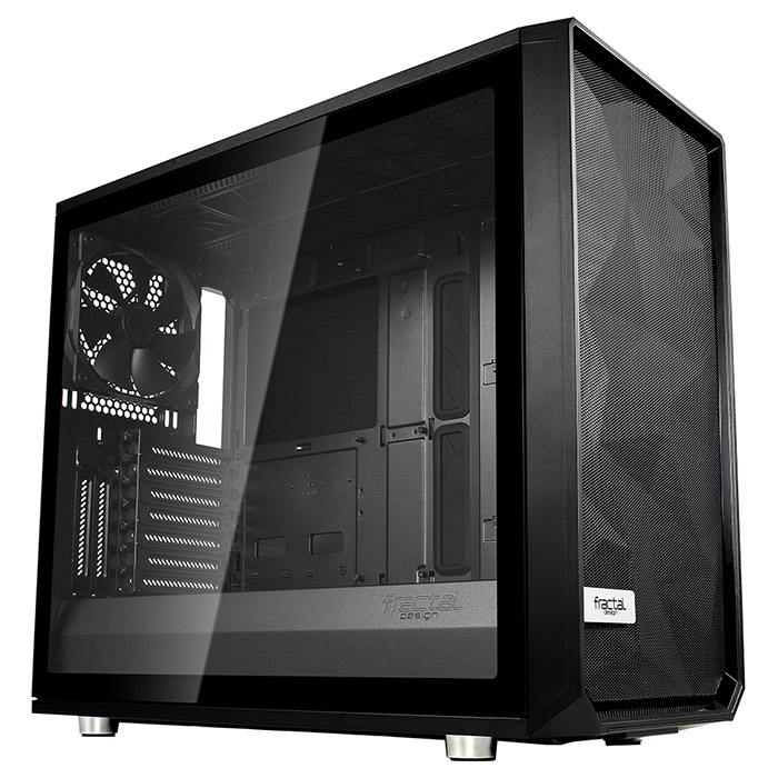 Корпус FRACTAL DESIGN Meshify S2 Tempered Glass Black (FD-CA-MESH-S2-BKO-TGL)