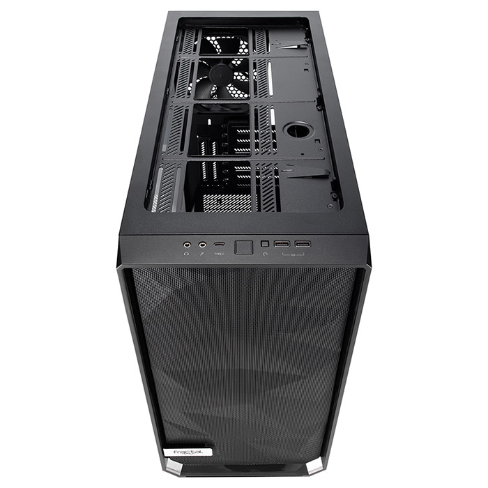 Корпус FRACTAL DESIGN Meshify S2 Tempered Glass Black (FD-CA-MESH-S2-BKO-TGL)