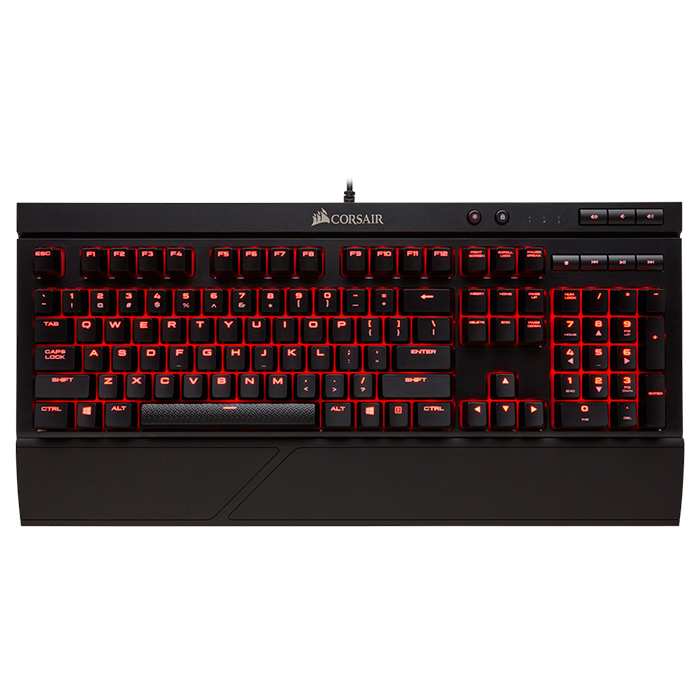Клавіатура CORSAIR K68 Cherry MX Red RU (CH-9102020-RU)