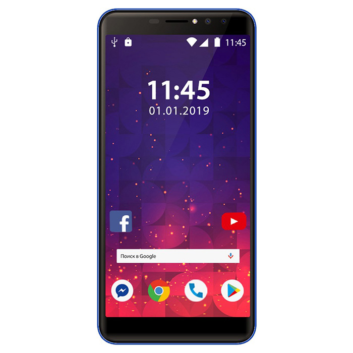 Смартфон ASSISTANT AS 601L Pro Blue