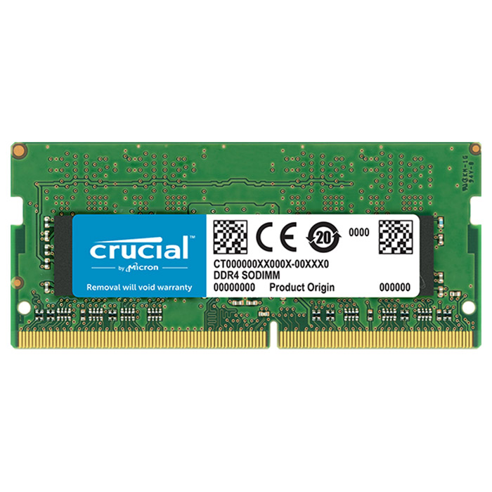 Модуль пам'яті CRUCIAL SO-DIMM DDR4 2666MHz 4GB (CT4G4SFS8266)