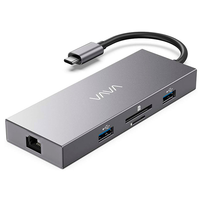 Порт-репликатор VAVA 8-in-1 USB-C Adapter with Power Delivery (VA-UC008)
