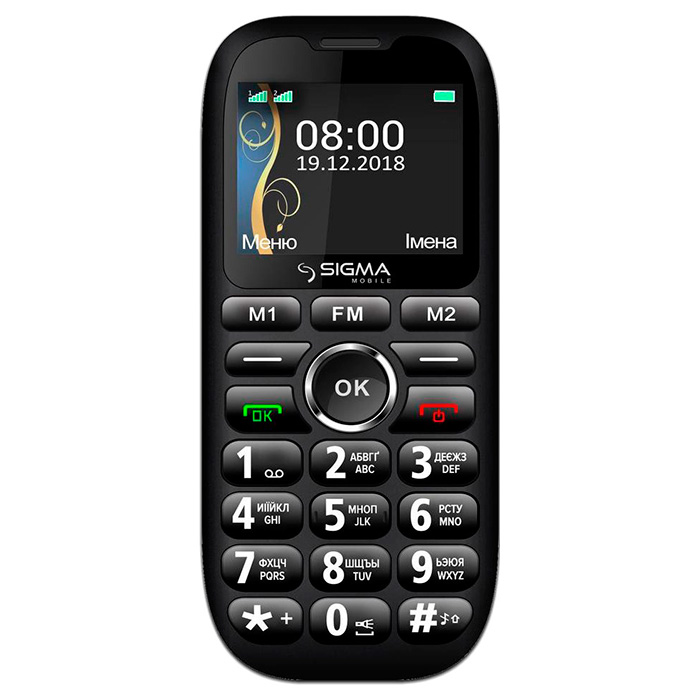 Мобільний телефон SIGMA MOBILE Comfort 50 Grand Black (4827798337813)