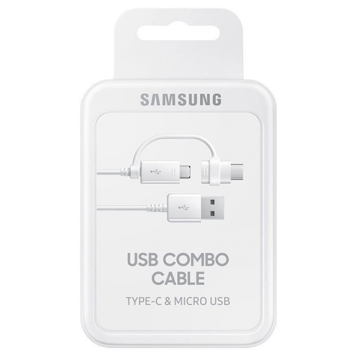 Кабель SAMSUNG Combo Type-C & Micro USB 1.5м White (EP-DG930DWEGRU)