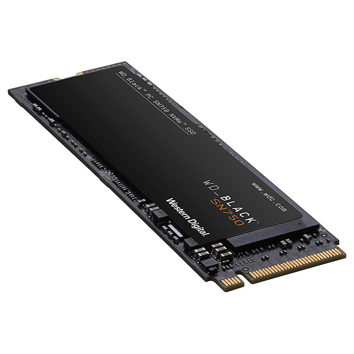 SSD диск WD Black SN750 500GB M.2 NVMe (WDS500G3X0C)