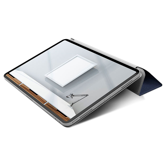 Обкладинка для планшета MACALLY BookStand Pro Blue для iPad Pro 12.9" 2018 (BSTANDPRO3L-BL)