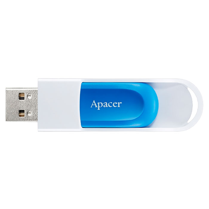 Флэшка APACER AH23A 64GB USB2.0 Pure White (AP64GAH23AW-1)
