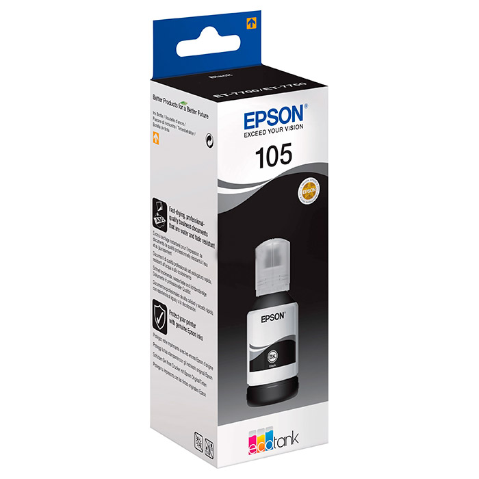 Контейнер з чорнилом EPSON 105 Black (C13T00Q140)