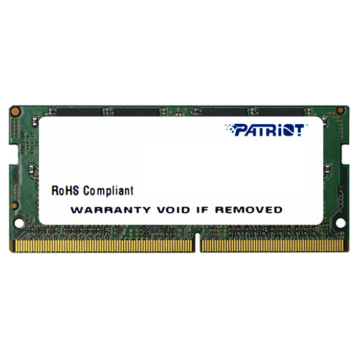 Модуль пам'яті PATRIOT Signature Line SO-DIMM DDR4 2666MHz 8GB (PSD48G266681S)