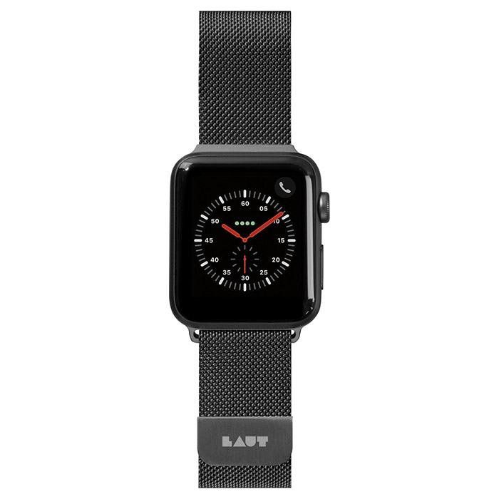 Ремінець LAUT Steel Loop для Apple Watch 38/40мм Black (LAUT_AWS_ST_BK)