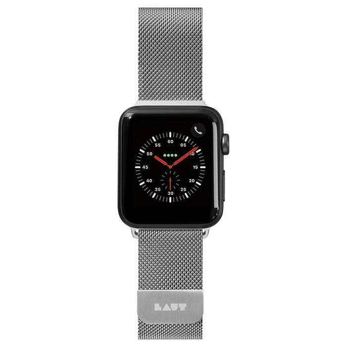 Ремінець LAUT Steel Loop для Apple Watch 42/44мм Silver (LAUT_AWL_ST_SL)