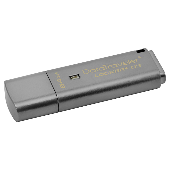 Флэшка KINGSTON DataTraveler Locker+ G3 64GB (DTLPG3/64GB)