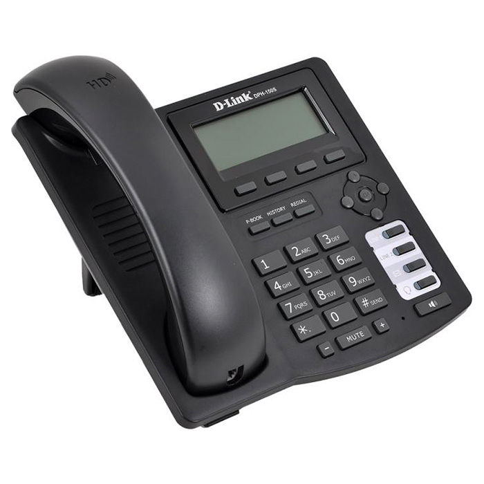 IP-телефон D-LINK DPH-150S/F4 Black
