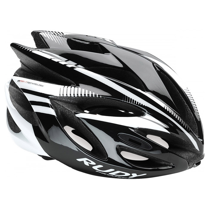 Шлем RUDY PROJECT Rush L Black/White Shiny (HL570013)