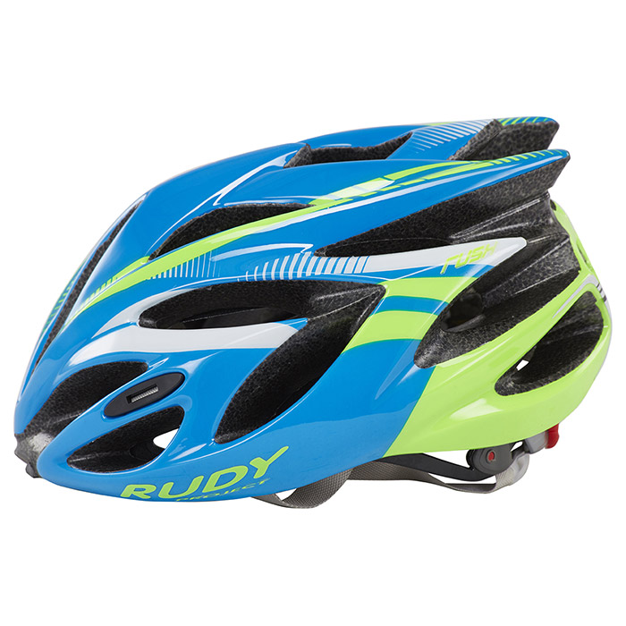 Шолом RUDY PROJECT Rush L Blue/Lime Fluo Shiny (HL570033)