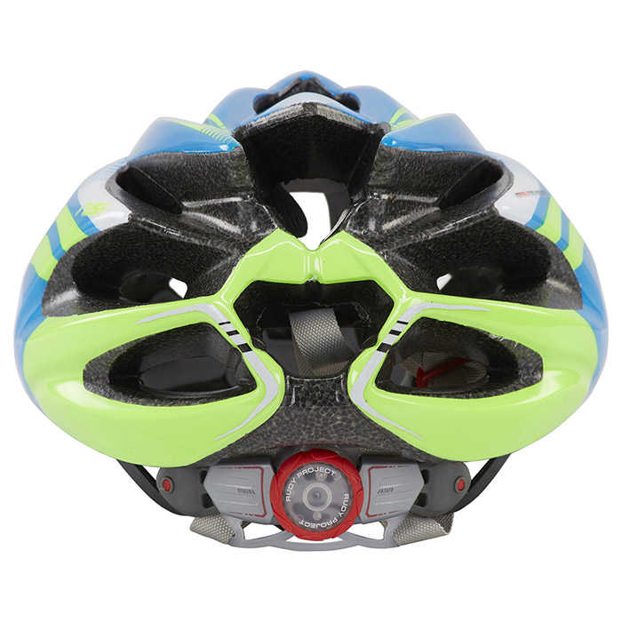 Шолом RUDY PROJECT Rush L Blue/Lime Fluo Shiny (HL570033)