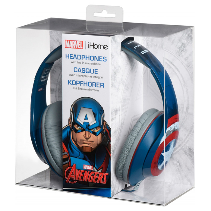 Навушники eKIDS M40 Marvel Captain America (VI-M40CA.11XV7)