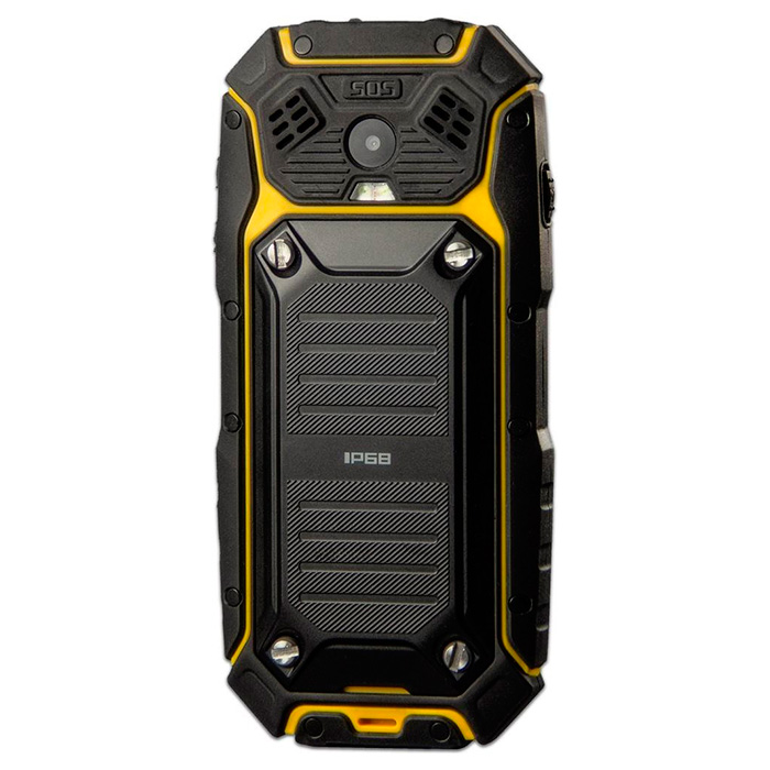 Мобільний телефон SIGMA MOBILE X-treme ST68 Black/Yellow (4827798636725)