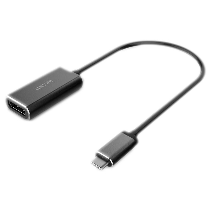 Адаптер 2E USB-C - DisplayPort Gray (2E-W1404)