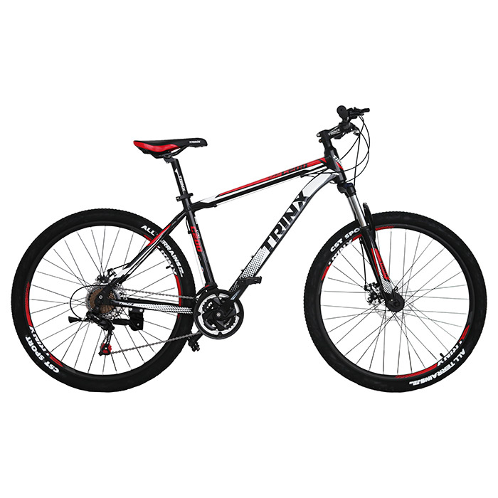 Велосипед горный TRINX CAG C200 18"x27.5" Black/White Red (2017)