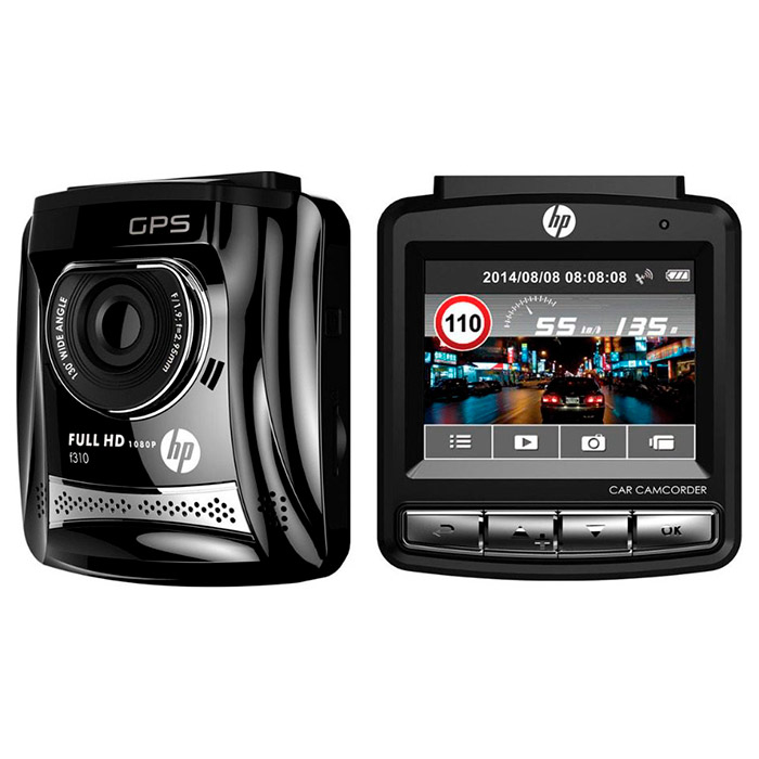 Автомобильный видеорегистратор HP F310 GPS